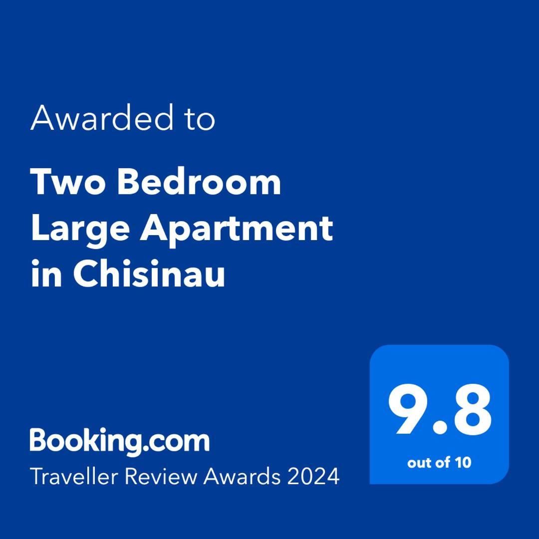 Two Bedroom Large Apartment In Chişinău Extérieur photo