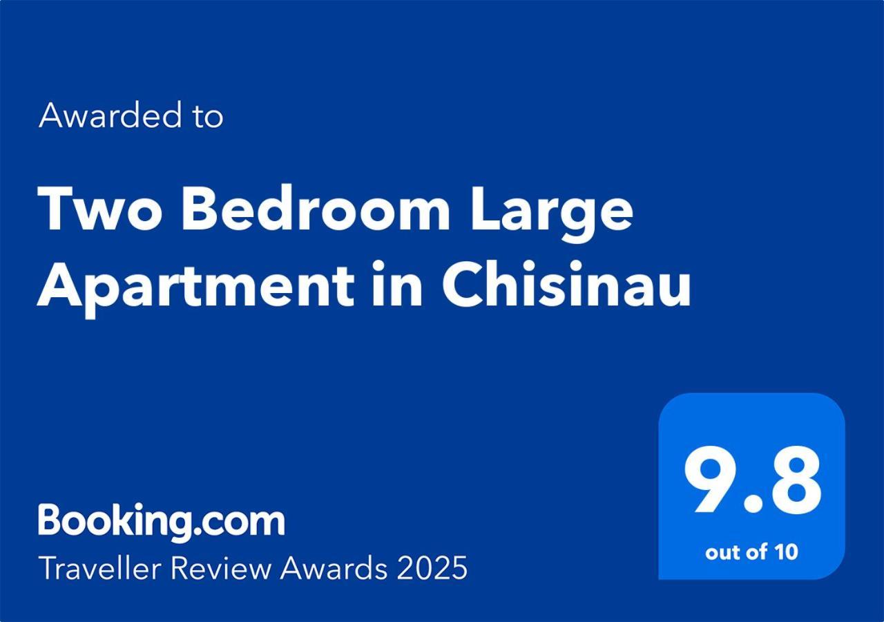 Two Bedroom Large Apartment In Chişinău Extérieur photo